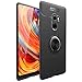 Produktbild Vectady für Xiaomi Mi Mix 2 Hülle, Schutzhülle Case Handyhülle Silikon Hüllen Cover mit Ring Ständer Halterung Standfunktion Stoßfest Handytasche für Xiaomi Mi Mix 2,Schwarz