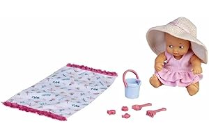 los Barriguitas Muñeca bebé en la Playa con Accesorios, Multicolor