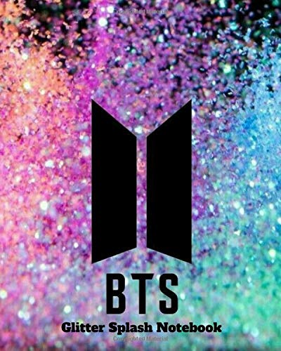Preisvergleich Produktbild BTS Glitter Splash Notebook
