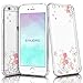 Price comparison product image Sinjoro iPhone 6S Plus/iPhone 6 Plus Case, Slim Shockproof Clear Floral Flower Design Soft Flexible TPU Back Cover Case for 5.5" Apple iPhone 6S Plus/iPhone 6 Plus (Flower#3)