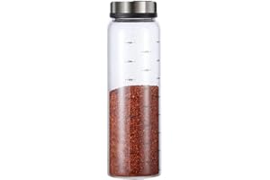 XIAOSHENLU Salières et poivrières avec trous de coulée réglables - Distributeur parfait pour vos sels, 500 ml