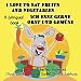 Produktbild I Love to Eat Fruits and Vegetables - Ich esse gerne Obst und Gemüse: English German Bilingual Edition