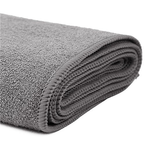 PROCIRCLE® Mikrofaser Yoga Handtuch für Yogamatte – 183 cm x 61 cm – Yogatuch Rutschfest für Hot Yoga, Bikram, Ashtanga – Super Saugfähig, Maschinenwaschbar, Schnell Trocknend – Freier Tragen Fall - 5