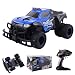 Produktbild Funk-Ferngesteuertes Auto Car Fahrzeug Geländewagen Jeep Buggy Monstertruck High Speed Racing in 2 Farben(blau)