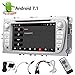 Produktbild 2din Auto kapazitiver Bildschirm Double 2 Din 32 / 2GB Auto-DVD-Video-Player Android 7.1 8-Core Navi Stereoradio für Ford Mondeo GPS Integriertes Bluetooth Autoradio FM AM Audio-Steuergerät Unterstützung 3G / 4G-Wireless-LAN-Spiegels Link-OBD2