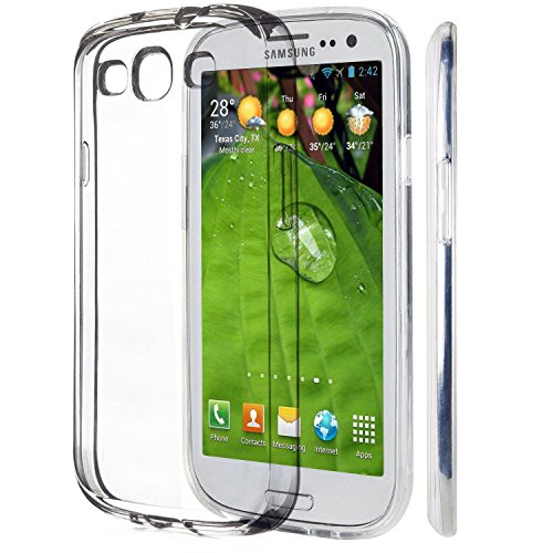Samsung Galaxy S3   S3 Neo Funda  iVoler TPU Silicona Case Cover Dura Parachoques Carcasa Funda Bumper para Samsung Galaxy S3   S3 Neo   Ultra-delgado   Shock-Absorci  n   Anti-Ara  azos   Transparente - Garant  a Incondicional de 18 Meses