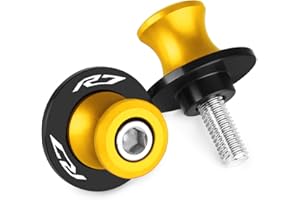 TREONK M6 Ständeraufnahme - Montageständer Adaptr Motorrad Prismabuchsen Bobbins Kompatible für YZFR7 YZF-R7 R7