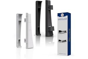 YanLan PS5 Accesorios Soporte Horizontal, Soporte Base PS5, Compatible con Soporte Base Playstation 5 Slim Editions (Black)