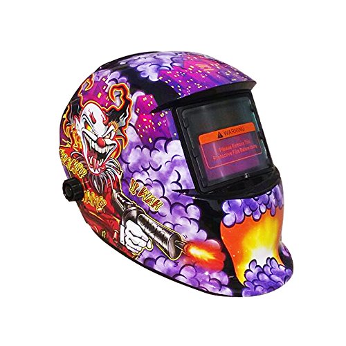 MCTECH® Solar Schweißhelm Automatik Schweißmaske Schweißschild Schweißschirm (Joker)