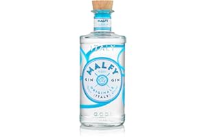 Malfy Gin Originale, Premium Gin Italiano secco e intenso, con ginepro raccolto a mano e limoni italiani, vol 41%, 70CL