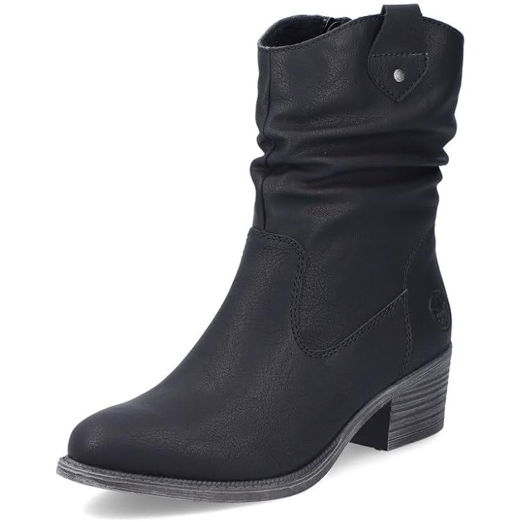 Rieker women 73158ankle boots, green, 39 EU