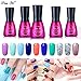 Produktbild Gel Nagellack, Beau Gel UV-LED-Soak Off Nagellack-Gel Collection 24 natürliche, Farbe Nail Lacquers Beauty Salon Nail Art Kit 7 ml
