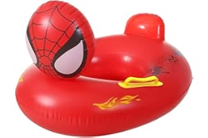 UHDS Anello di Nuoto Salvagente per Bambini, Ciambella Salvagente Gonfiabile, 3D Giocattoli Galleggianti Anello Piscina Salvagente per Feste, Piccolo Anello Gonfiabile per Piscina