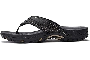 ChayChax Infradito Uomo Scarpe da Spiaggia e Piscina Antiscivolo Sandali Sportivi Pantofole Ciabatte da Mare Gomma Suola per Sostegno dell'Arco