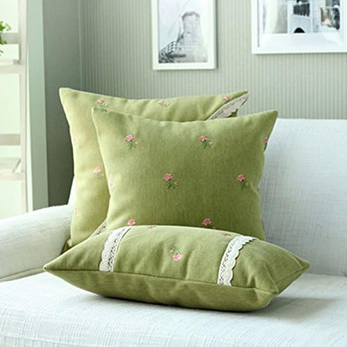 Back Stuffed Cushion Cushion Pillow Waist Pillow Green C 50x30cm (sleeve + core)