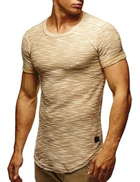 LEIF NELSON Herren T-Shirt Sweatshirt Hoodie Hoody LN6359