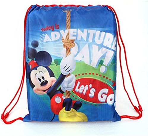u014 Micky Mouse Sports Bag / Gym Bag / Shoe Bag, Water-Repellent Wipe Clean