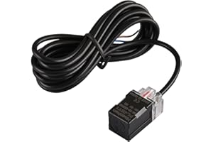 Heschen Interruttore sensore di prossimità induttivo quadrato Tipo non schermato PL-05Y1 Distanza rilevatore 5mm 90-250VAC 400mA normalmente aperto (NO) 2 fili