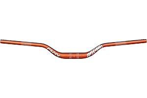 Funn Upturn Guidon de VTT à haute élévation avec collier de serrage de 35 mm et largeur de 800 mm, guidon en alliage léger et durable pour vélo MTB et BMX, élévation de 55 mm (Orange)