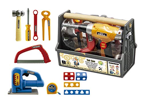 Tachan 7282074 Boîte à Outils avec poignée 22 pièces