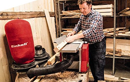 Einhell Stationäre Hobelmaschine TC-SP 204 (1500 W, Leerlaufdrehzahl 9000 min-1, max. Arbeitsbreite 204 mm, vibrationsdämpfende Füße) - 10