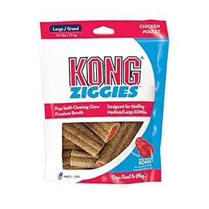 KONG Stuff'N Ziggies Large Dog Treat 8-Ounce