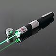 PAGHADI 500mW Green Laser Pointer Party Pen Disco Light 5 Mile + Battery