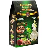 EuroGold Deluxe Blend Fruits&Nuts Meyveli ve Kuruyemişli Papağan Yemi, 650 Gr