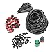 Produktbild 25m DIY Micro Drip Irrigation System Pflanze Selbstgartenbewässerungsschlauch Drippers Set Wasserhahn Zubehör