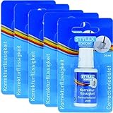 Tipp-Ex, STYLEX Sparpaket: 5 x 1 Korrekturflüssigkeit, je...