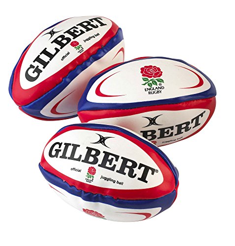 Preisvergleich Produktbild GILBERT England Rugby Jonglierbälle