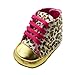 Zehui Lovely Warm Soft Baby Infant Toddler Boy Girl Leopard Shoes 0-6 Month