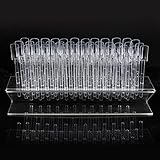 64PCS Nail Art Transparent Color Display Sticks Salon Display Stands