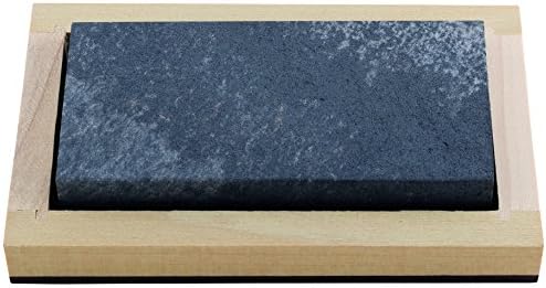 RH Preyda Soft Arkansas Bench Stone - 400 - 600 Grain 100X50X19 mm, Wooden Box
