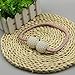 Produktbild Interestmaker 1 Paar magnetische Vorhangklammern, eleganter europäischer Stil, Raffhalter, Quaste, Vorhanghalter, magnetische Schnallen (Perlen, Hellgrau) Bead, Pink