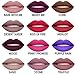 XINW Waterproof Long Lasting Matte Lip Liquid Not Stick On Cup Lipstick Lip Gloss Cosmetics
