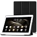 Produktbild MoKo Huawei MediaPad M2 10 Hülle - Ultra Lightweight Slim PU Leder Tasche Schutzhülle Schale Smart Shell Case Cover mit Standfunktion für Huawei MediaPad M2 WiFi / LTE 10 Zoll Tablet-PC, Schwarz