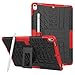 Produktbild Yhuisen Dual Layer Hybrid Armor Kickstand 2 in 1 stoßfestes Tablet Case für iPad Pro 10,5 Zoll (2017 Veröffentlichung) (Farbe : Rot)