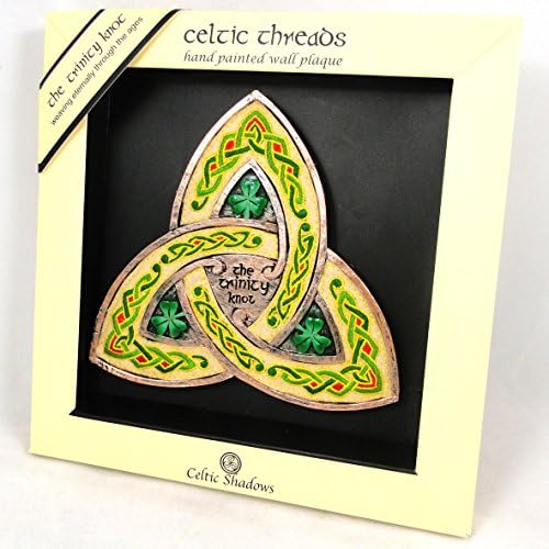 Celtic Threads Trinity Knot Plaque