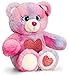 Produktbild Lashuma Plüschtier Teddy, Glitter Gems Kuscheltier Bärchen in Rosa - Blau gefleckt mit Herz, Teddy ca. 16 cm