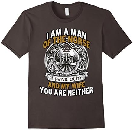 I Am A Man Of The Norse - Cool Viking T Shirt Male XL Asphalt