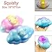 Produktbild VENMO 16cm Rainbow Cloud Creme duftenden Squishy langsam steigende Squeeze Spielzeug Telefon Charme Squishy Spielzeug Jumbo Squeeze Spielzeug Nette Simulation Langsam Steigende Stofftier (colorful)