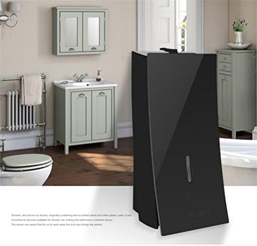 XQF Soap Dispenser Wall-Mounted Hand Sanitizer Bottle Hand Soap Dispenser Home Hotel Soap Machine Bath Box , Black,black