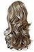 PRETTYSHOP 14" & 110g Hair Piece Ponytail Extension Straight Light Curled Nature Looking Heat-Resisting Different Colors (ash blonde H104_16)