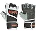 Produktbild BSAFE Pure Leder-Handschuhe Gewichtheben Gym Neopren Handgelenk-Bandagen Bodybuilding Riemen, Fahrrad-Handschuh, M