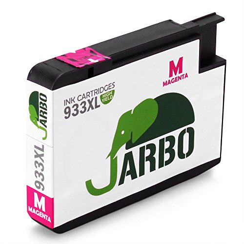 JARBO Kompatibel 932XL 933XL Tintenpatronen 1Set+1Schwarz Hohe Kapazität kompatibel zu Officejet 6100 6600 6700 7110 7610 7612 Printer (2 Schwarz,1 Cyan,1 Magenta,1 Gelb) - 5