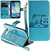 Produktbild Neu ISENPENK Samsung Galaxy A3 (2015 4.5")/A300FU Hülle Leder [Blau] Magnet,Tiere Muster 3D Panda Samsung Galaxy A3 (2015 4.5")/A300FU Flip Case Tasche 3-in-1 Bookstyle Geldbörse Tasche,Standfunktion Schutzhülle Tasche Credit Card Slots Wallet Case Leder