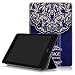 Produktbild Meimeiwu Ultra Dünn Tri-Fold Smart-Muschel hochwertiges PU Leder Ultra Schlank Superleicht Ständer Shell Cover Schutzhülle Etui Tasche für Asus ZenPad Z8 ZT581KL - Flower Rattan