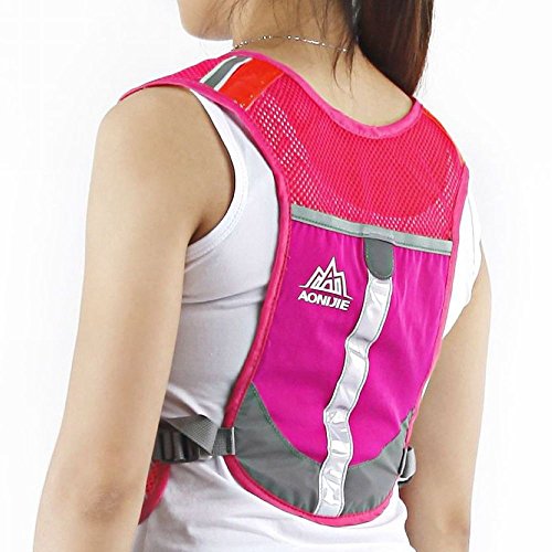 AONIJIE Wasserdicht Fahrradrucksack hat mit 1,5L Trinkblasen Wanderer, Jogger Bekleidung Running Rucksäcke für Männer und Frauen, Sicherheitswesten - 6