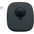 8.2Mhz Security Tags, 100 Pcs Mini Retail Security Tag with 100 Pins, Tag Compatible with RF 8.2Mhz Frequency for Clothes Shoes Bags (1.6X1.8 inch)